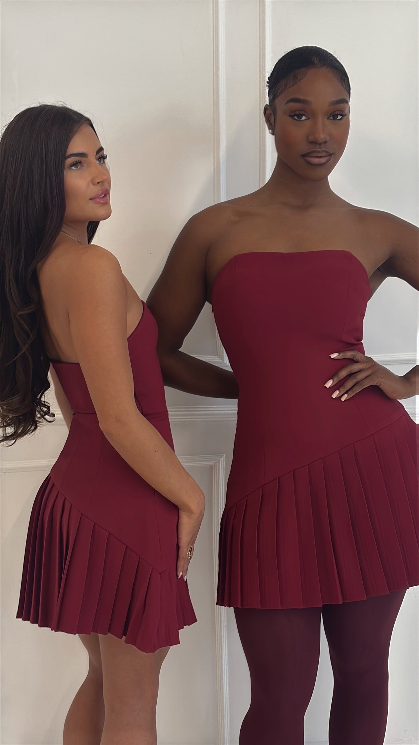 The Mimi Dress - wine